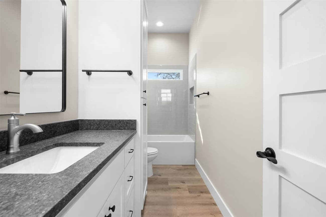 Professional residential painting project