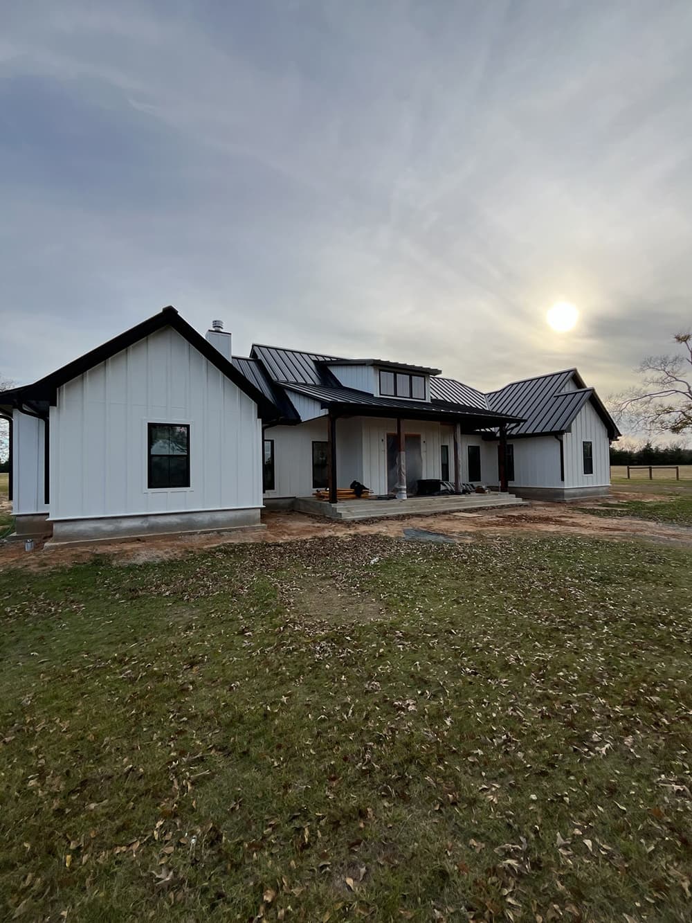 On-site metal panel fabrication