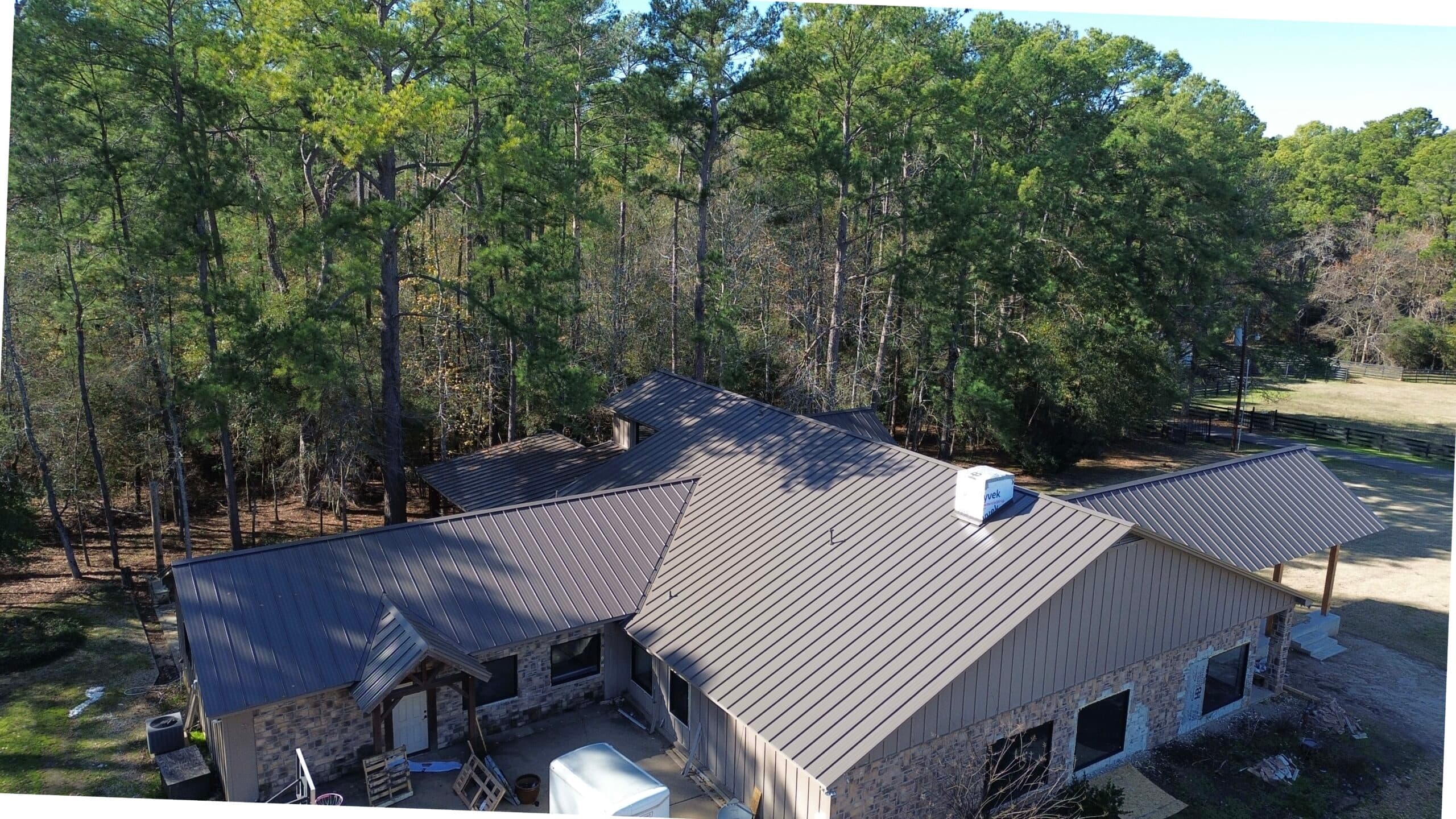 Metal roofing project showcase