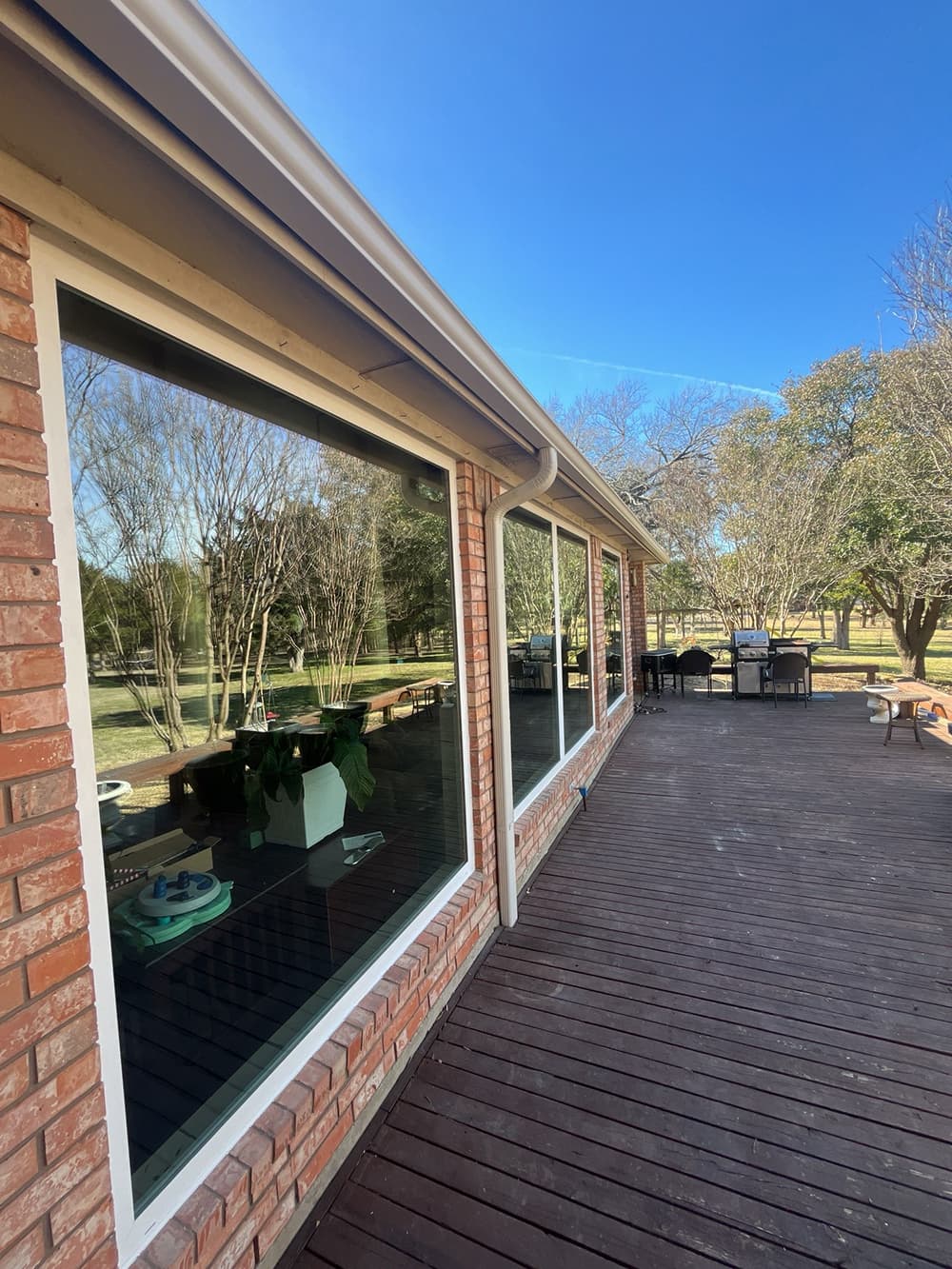 Window replacement project — finished result