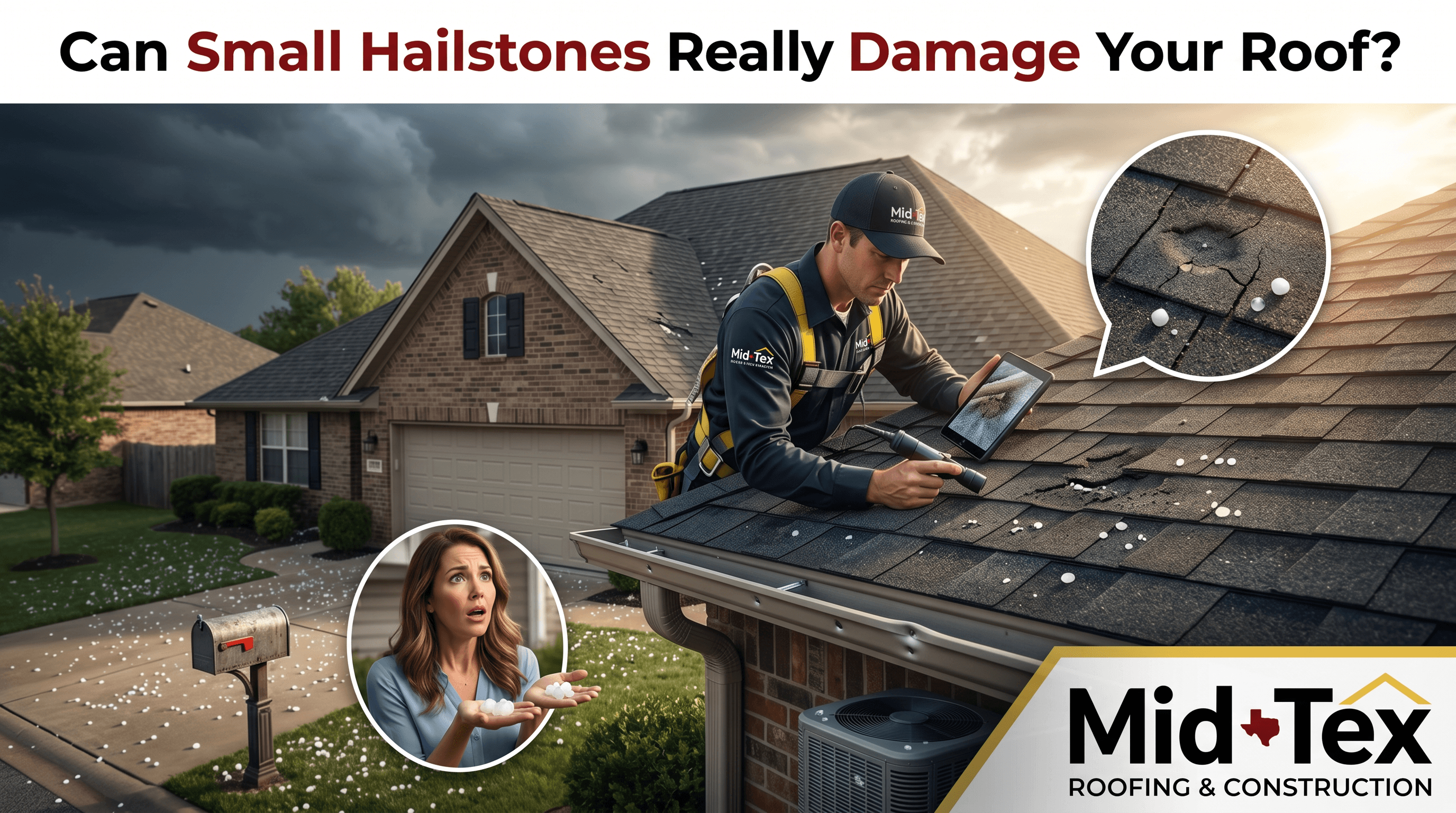 can hailstones cause damage