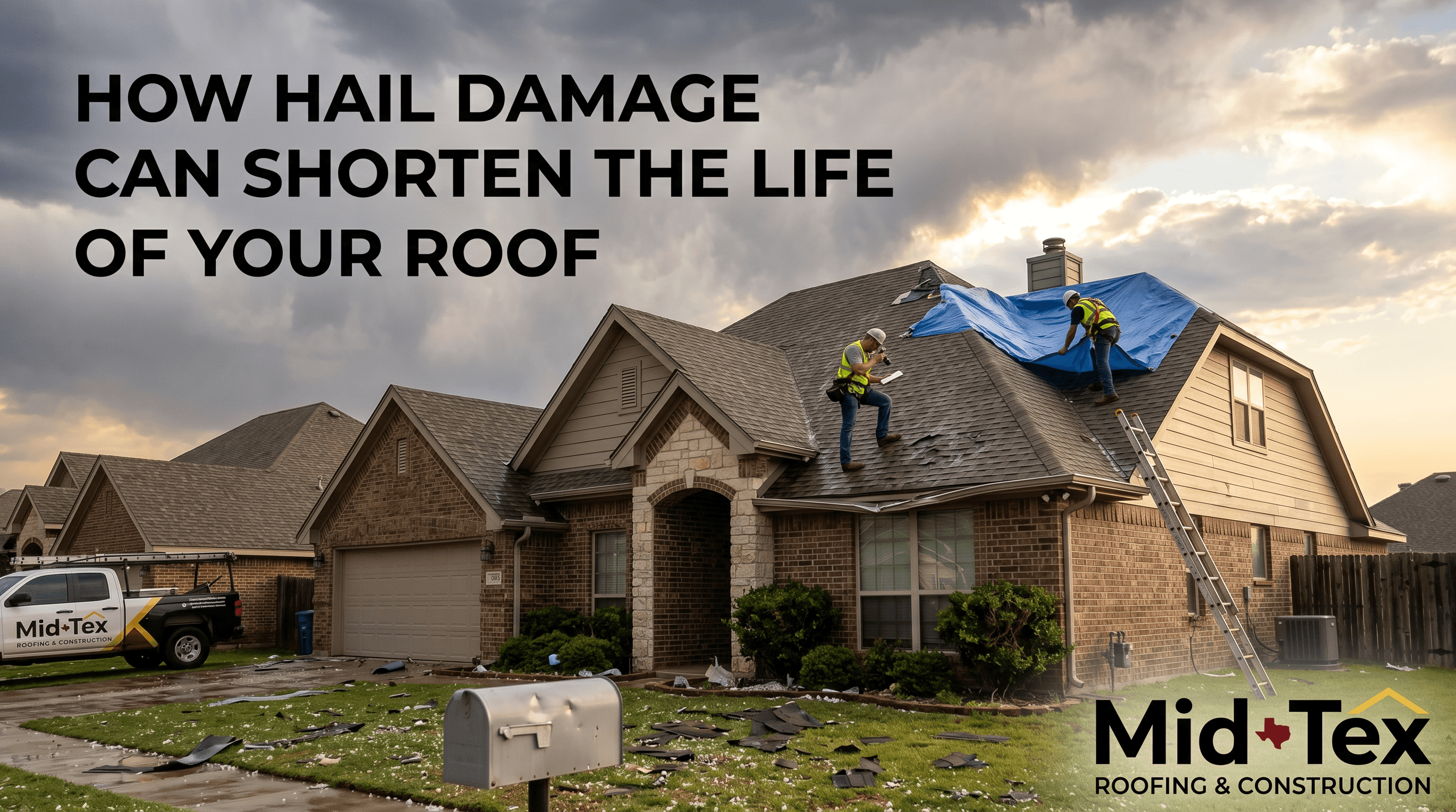 How Hail Damage Can Shorten the Life of Your Roof